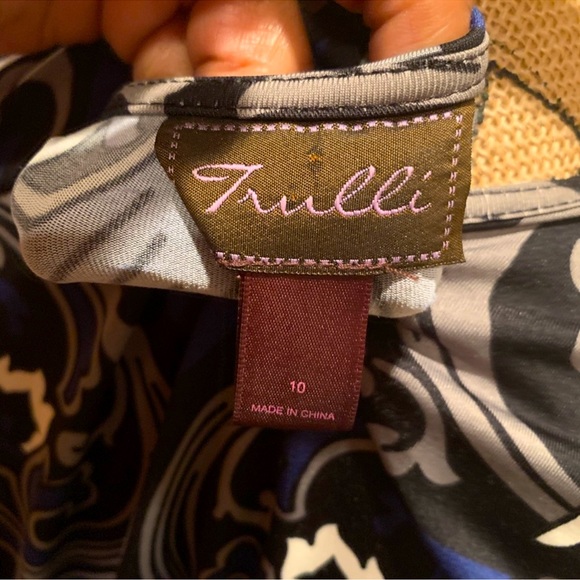 Trulli multi colored print dress - Picture 4 of 5